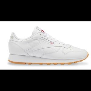 Reebok classic with gum bottoms